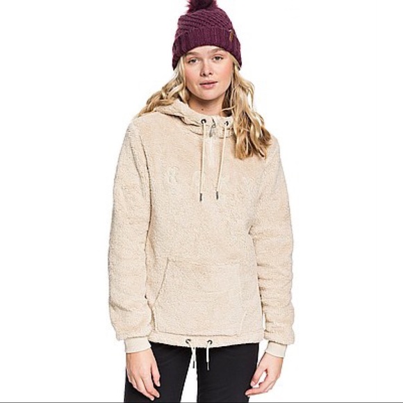 Roxy ‘Pluma’ Sherpa Hoodie - Picture 3 of 11
